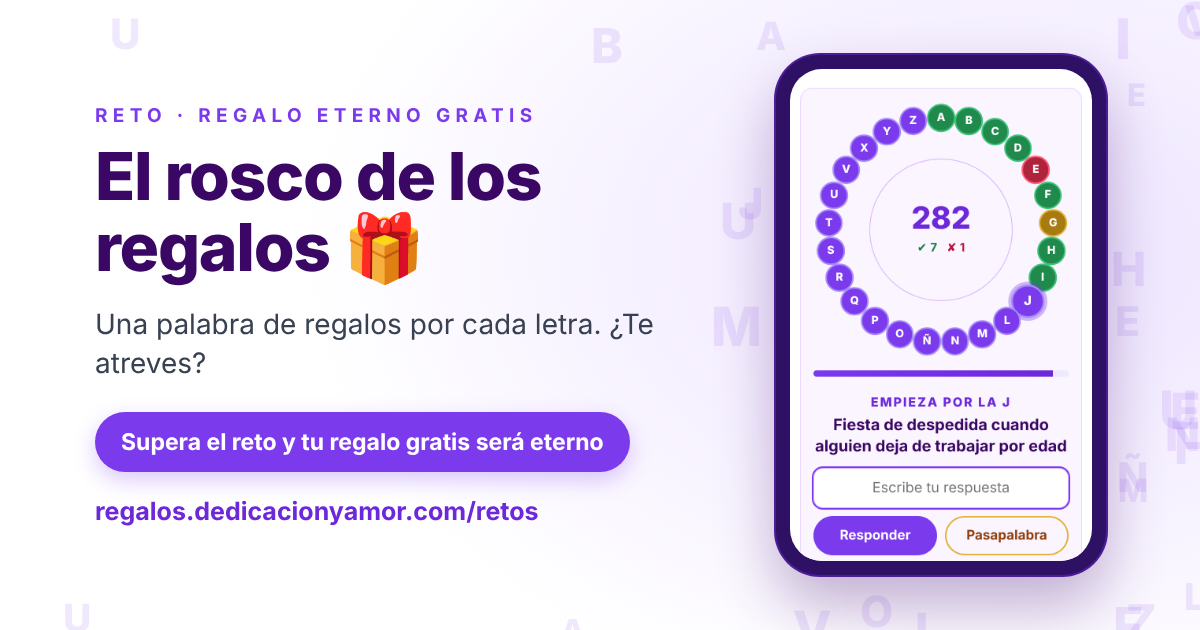 El rosco de los regalos